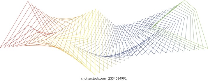 Abstract line art vector. Hand drawn doodle line design for cover,poster, web, print and wall decoration.