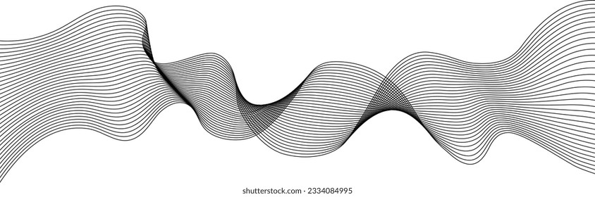 Abstract line art vector. Hand drawn doodle line design for cover,poster, web, print and wall decoration.