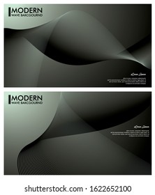 Abstract line art vector minimal contemporary brochure design sets, cover template, geometric halftone gradient. For Banners, Placards.