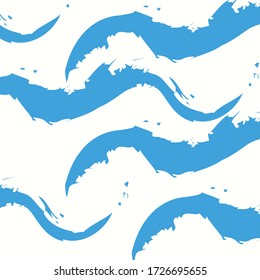 abstract line artistic blue background vector design