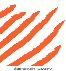 abstract line artistic orange background vector design