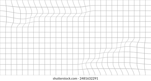 Abstract Line Background Aestethic Grid with wave line.