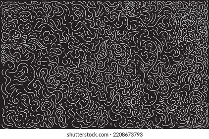 abstract line background with black color and suitable for web page use, advertisement and print decoration