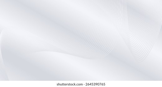 Abstract line background with flowing lines. Digital future technology modern