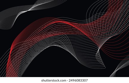 abstract line background, geometric shape, dynamic shape composition with lines.