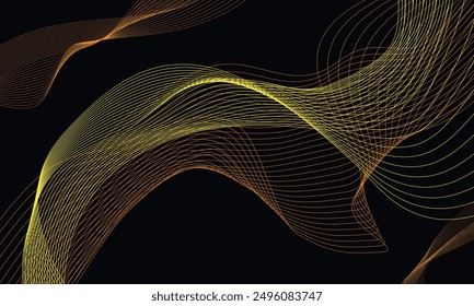 abstract line background, geometric shape, dynamic shape composition with lines.