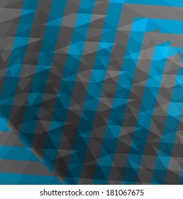 Abstract line background, geometric shapes illustration.