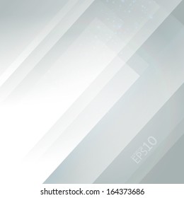 Abstract line background with magic shape. Vector illustration