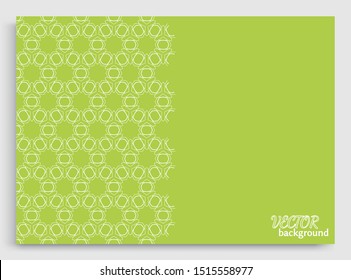 Abstract line background with place for the text. Greeting card or Wedding invitation template. Geometric trendy linear background, lace texture, tribal ethnic arabic, indian decorative ornament