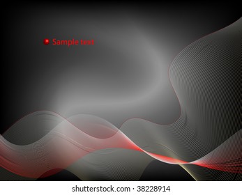 Abstract line background. Place for text.