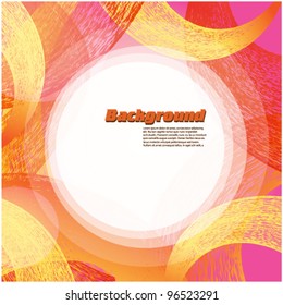 abstract line background with place for text