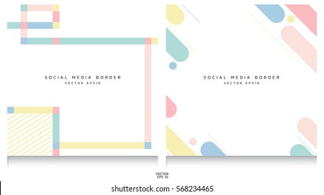 Abstract line background and space for text. Sweet color tone.