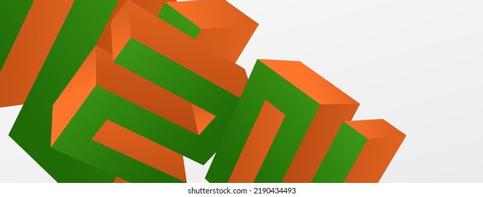 Abstract line background. Trendy techno business template for wallpaper, banner, background or landing