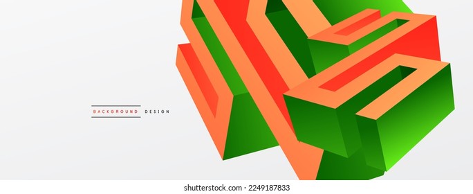Abstract line background. Trendy techno business template for wallpaper, banner, background or landing