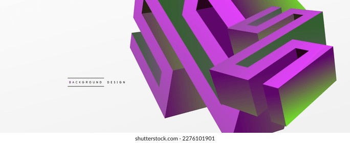 Abstract line background. Trendy techno business template for wallpaper, banner, background or landing