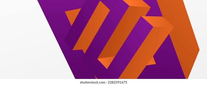 Abstract line background. Trendy techno business template for wallpaper, banner, background or landing