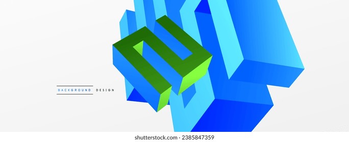 Abstract line background. Trendy techno business template for wallpaper, banner, background or landing