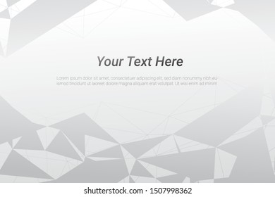 Abstract Line Background .Vector Illustration. Connection Concept. Data Concept