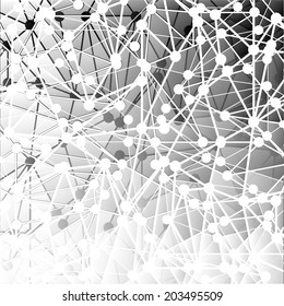 Abstract line background. Vector illustration 