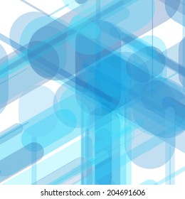 Abstract line background. Vector illustration for break through in technology.