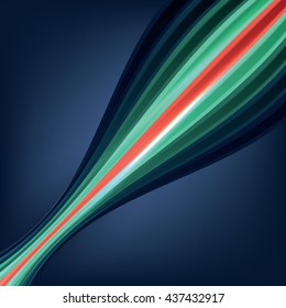 Abstract line background. Vector illustration