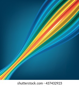 Abstract line background. Vector illustration