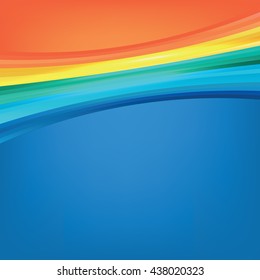 Abstract line background. Vector illustration