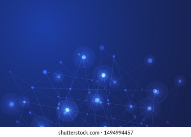 Abstract Line Background .Vector Illustrator. Connection Concept. Data Concept