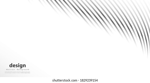 Abstract line background, vector template for your ideas, monochromatic lines texture, waved texture. EPS10 - Illustration