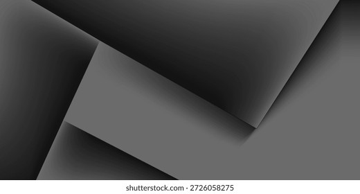 Linha abstrata fundo preto, papel recortado fundo.Gradiente de papel de parede conceito para tecnologia..