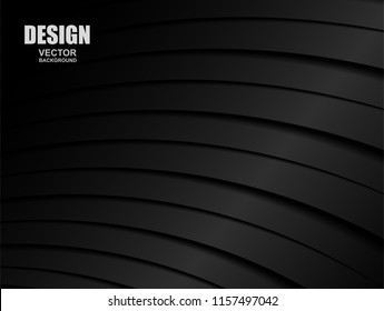 Abstract. line black modern background ,light and shadow .Vector