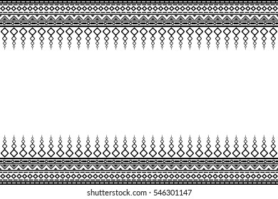 Abstract with line black for texture seamless pattern
