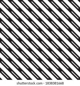 abstract line black vector illustrator Seamless pattern background design wallpaper.