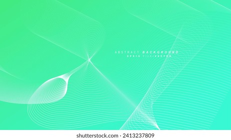 línea abstracta en diseño de fondo azul