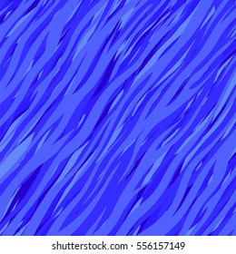 Abstract Line Blue Pattern. Elegant Diagonal Background