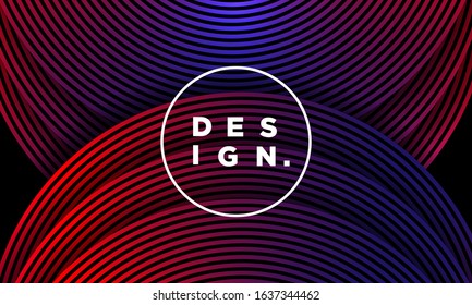 abstract line circle background, modern spiral circle background