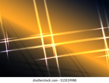 Abstract line colorful abstraction background yellow