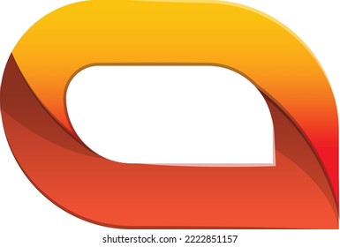 Abstrakte Linien- und Verbindungslogo-Illustration im trendigen und minimalen Stil einzeln auf Hintergrund