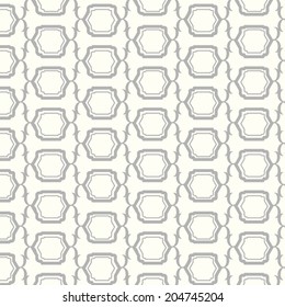 abstract line and curve monochrome seamless pattern background