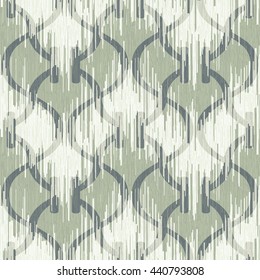 Abstract line and curve trellis pattern