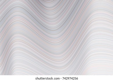 Abstract line, curve & wave geometric pattern, colorful & artistic for graphic design, catalog, textile or texture printing & background. Vector illustration graphic.