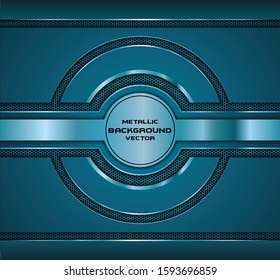 Abstract line direction on hexagon mesh design modern luxury futuristic background