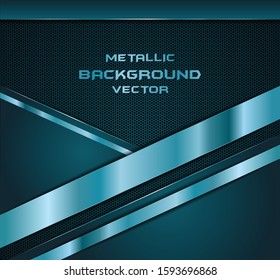 Abstract line direction on hexagon mesh design modern luxury futuristic background