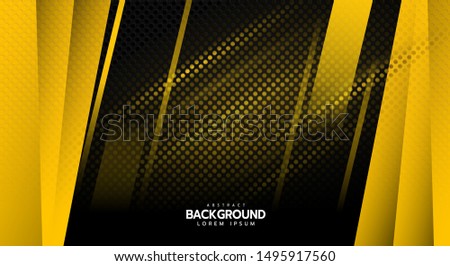 Abstract line direction on hexagon mesh design modern luxury futuristic background vector illustration.