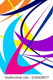 abstract line full colors for background backdrop wallpaper 