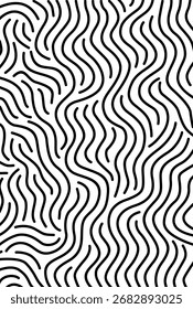 Línea abstracta patrón geométrico jersey 4