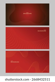 FUNDO OURO E VERMELHO DA LINHA ABSTRATA