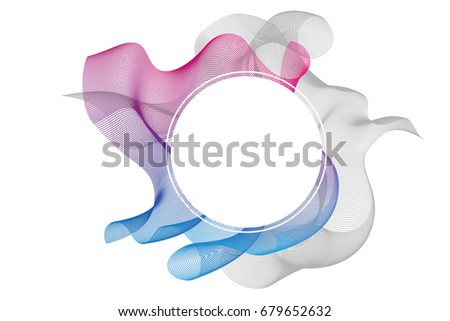 Abstract line gradient background graphic