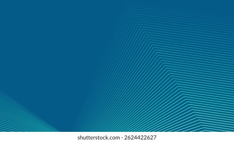 Abstract line gradient background vector. Illustration with vibrant perspective line wave in motion. Ideal design for social media, cover, banner, flyer, music, product, ads.