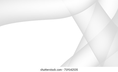 Abstract Line Gradient Curve White and Gray Vector Backgrounds